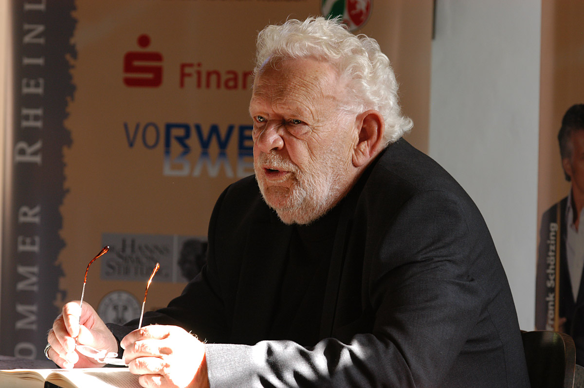 Jacques Berndorf am 11. September 2010 auf Schloss Bürresheim