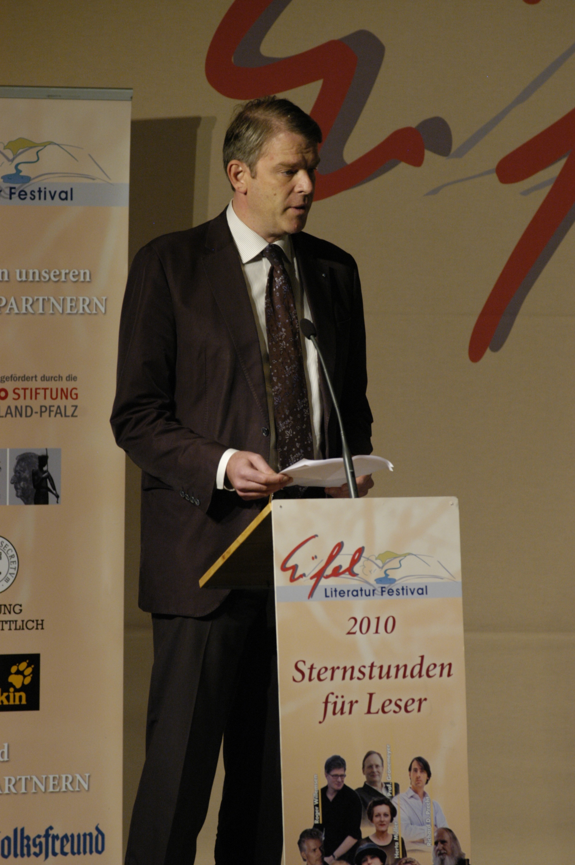 Simon Beckett am 17. September 2010 in Monschau