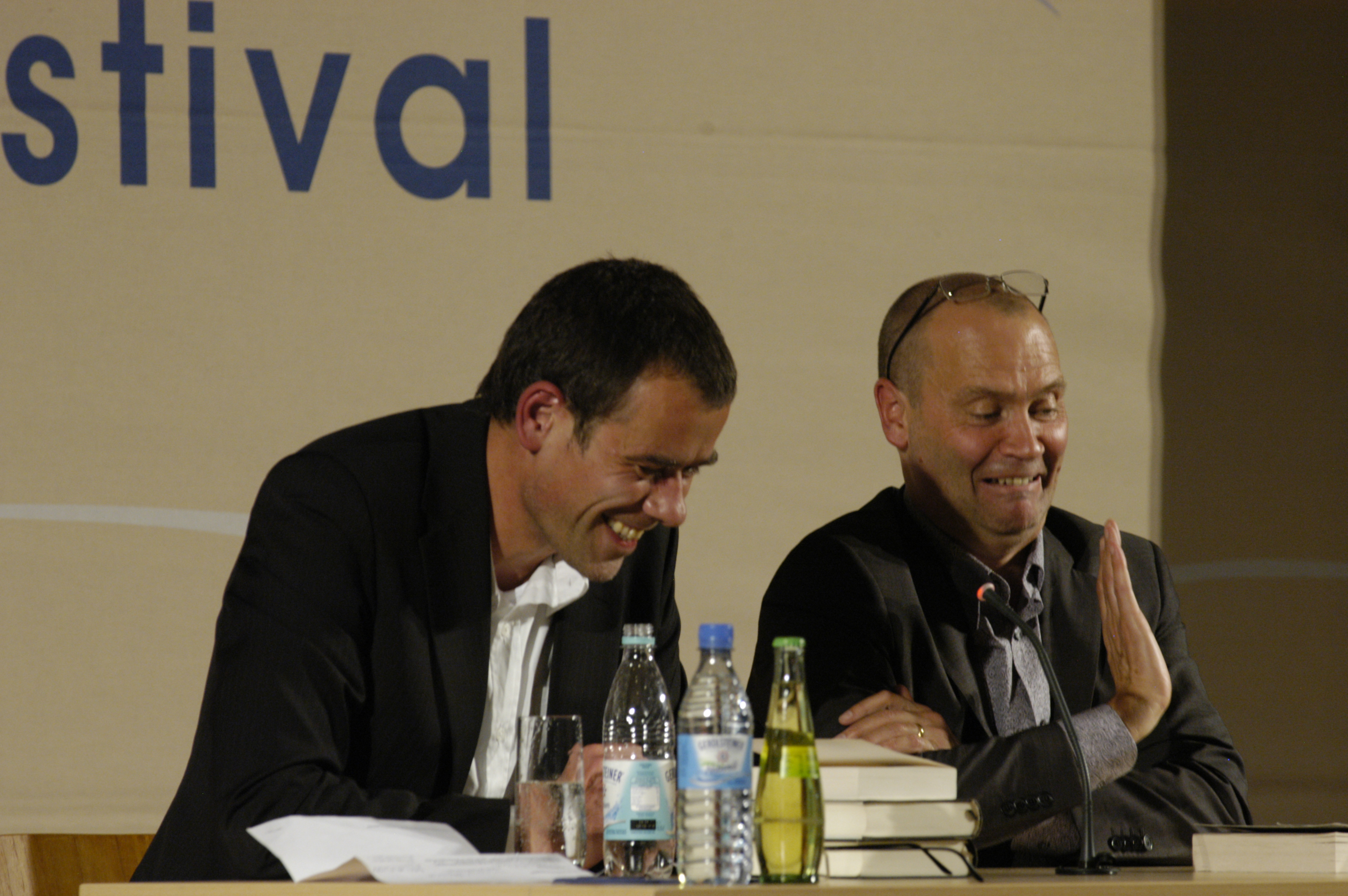 Simon Beckett am 17. September 2010 in Monschau