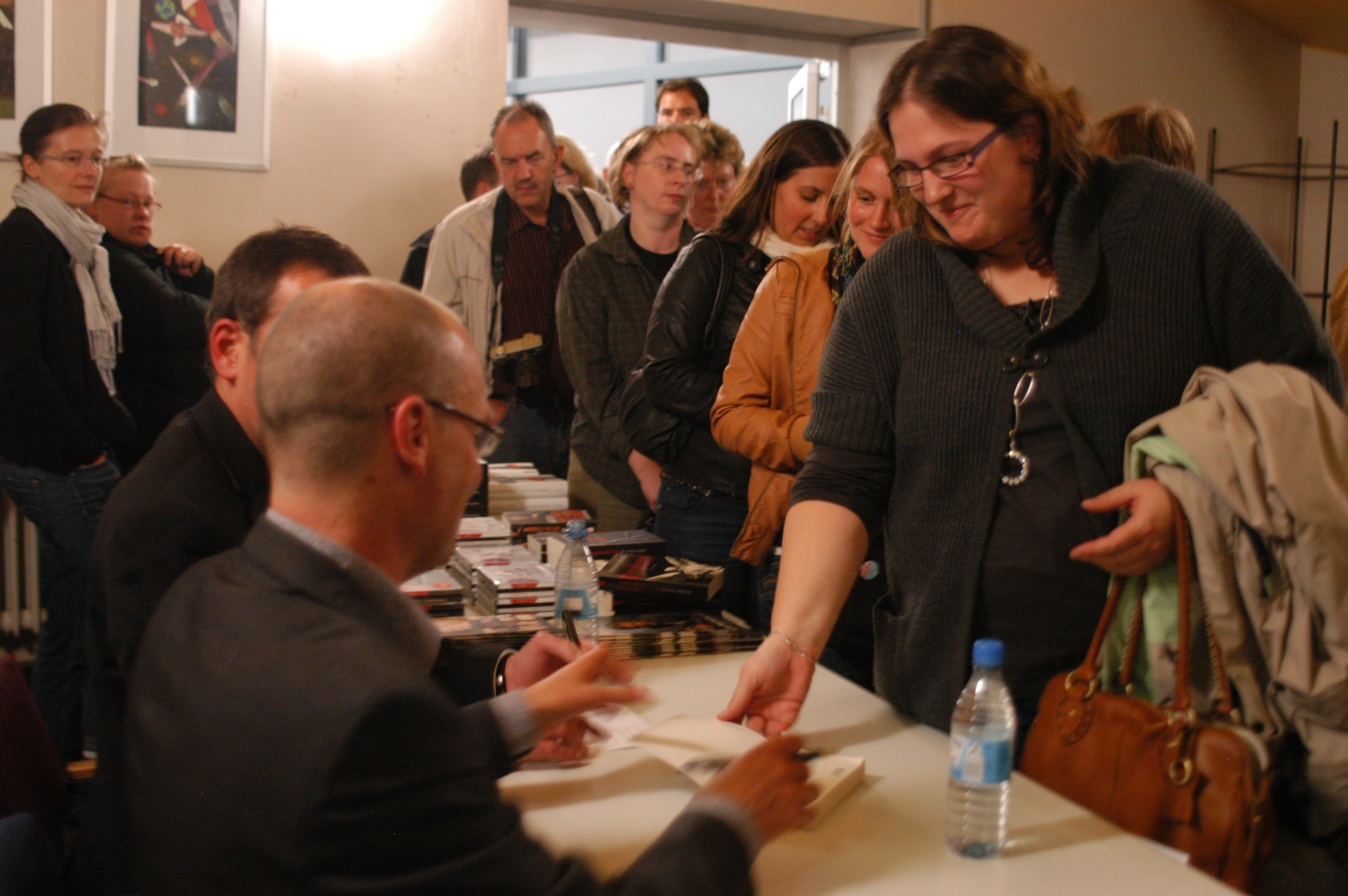Simon Beckett am 17. September 2010 in Monschau