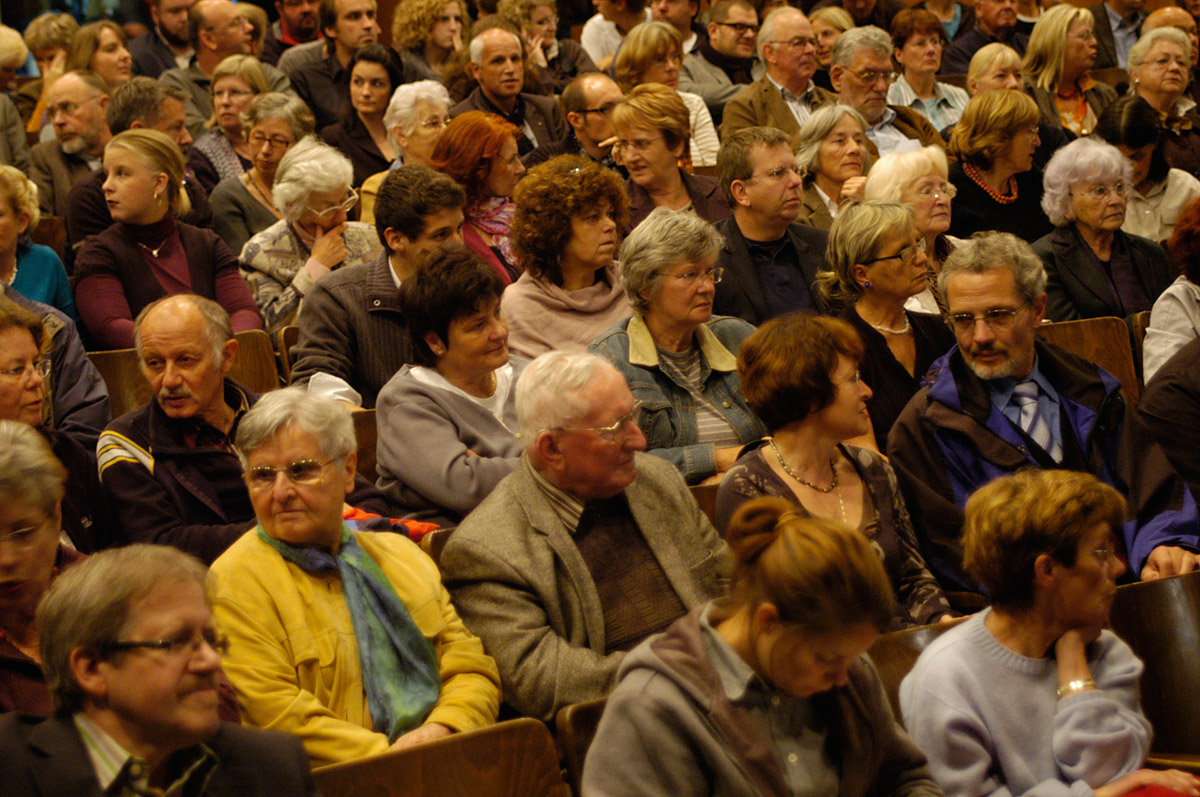 Rüdiger Safranski am 24. September im Kloster Steinfeld