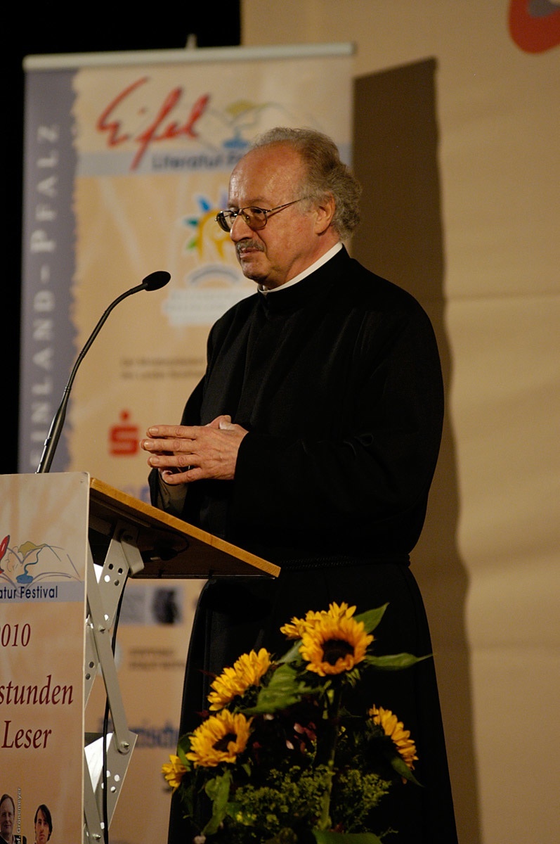 Rüdiger Safranski am 24. September im Kloster Steinfeld