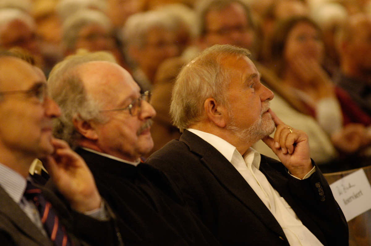 Rüdiger Safranski am 24. September im Kloster Steinfeld