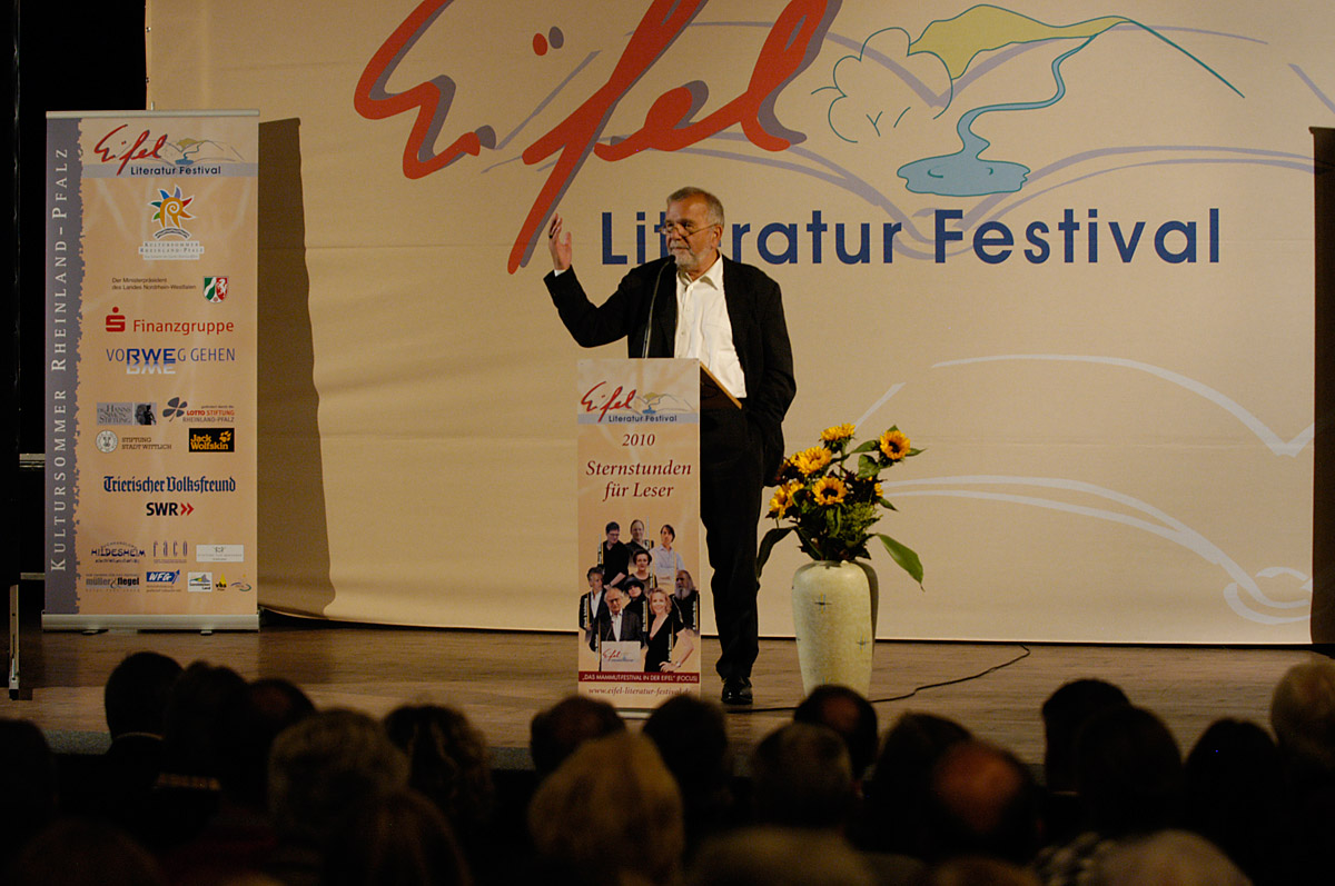 Rüdiger Safranski am 24. September im Kloster Steinfeld