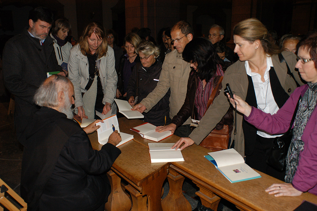 Pater Anselm Grün am 29. September im Kloster Himmerod