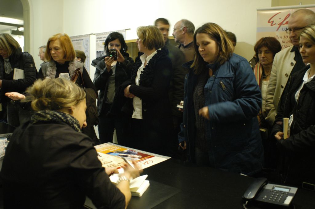 Judith Hermann am 5. November 2010 in Wittlich