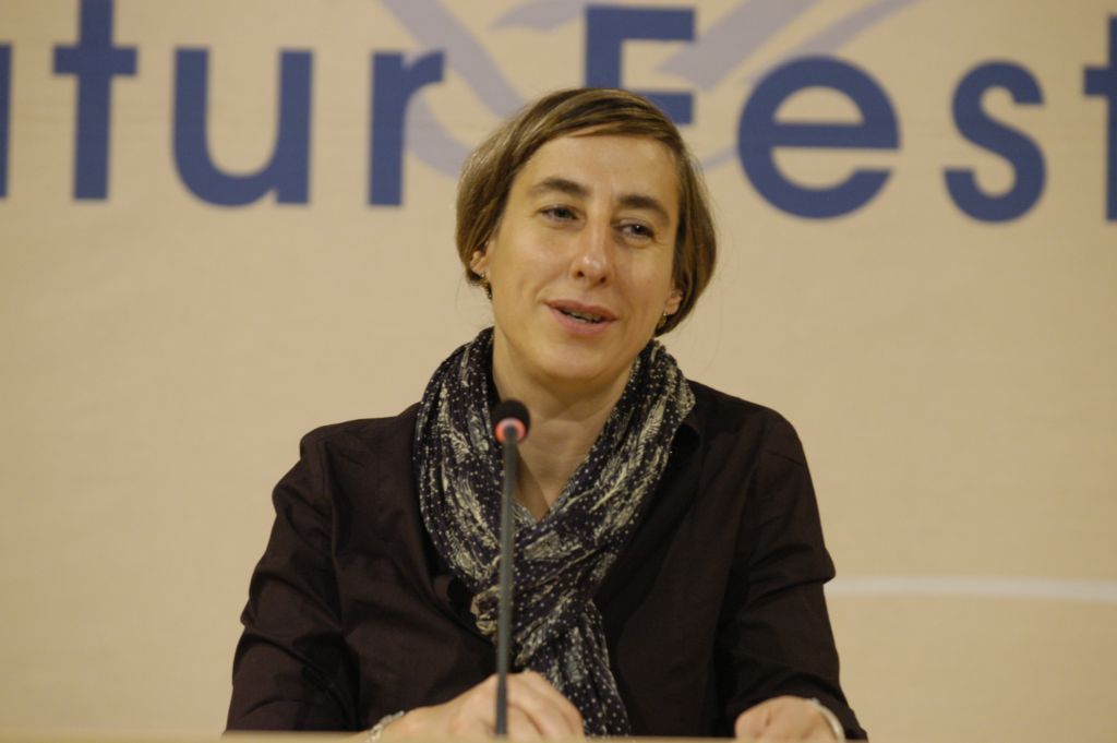 Judith Hermann am 5. November 2010 in Wittlich