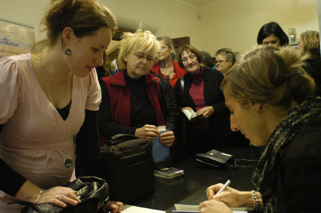 Judith Hermann am 5. November 2010 in Wittlich