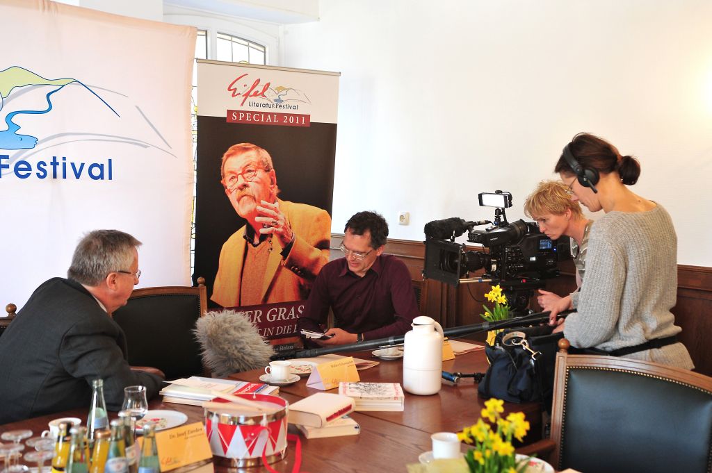 Pressekonferenz zu Günter Grass in Prüm