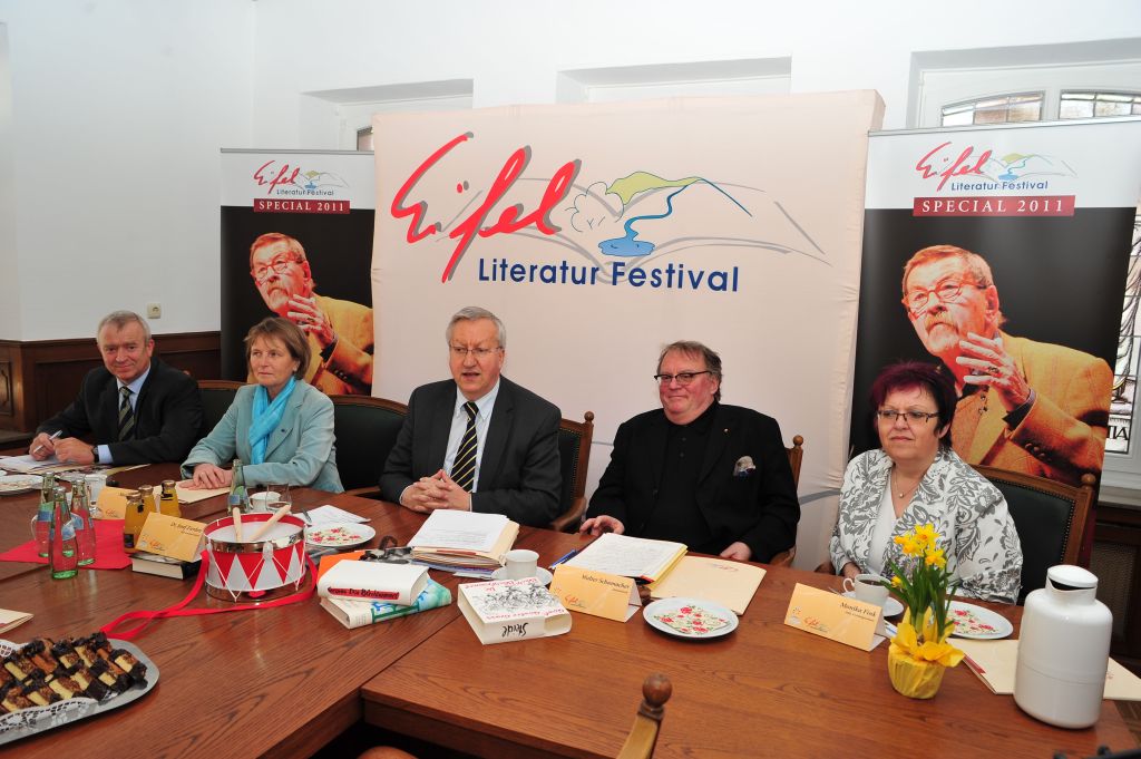 Pressekonferenz zu Günter Grass in Prüm