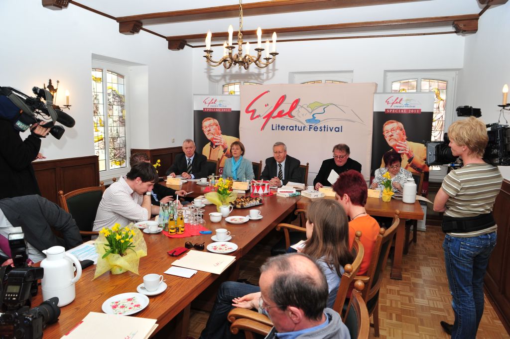 Pressekonferenz zu Günter Grass in Prüm