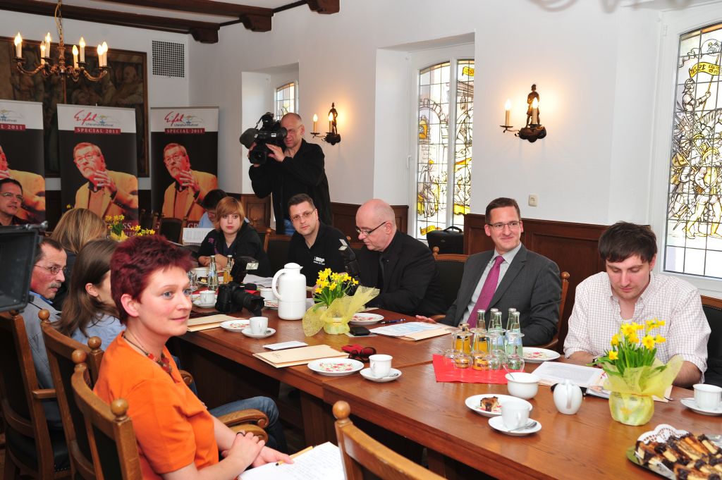Pressekonferenz zu Günter Grass in Prüm