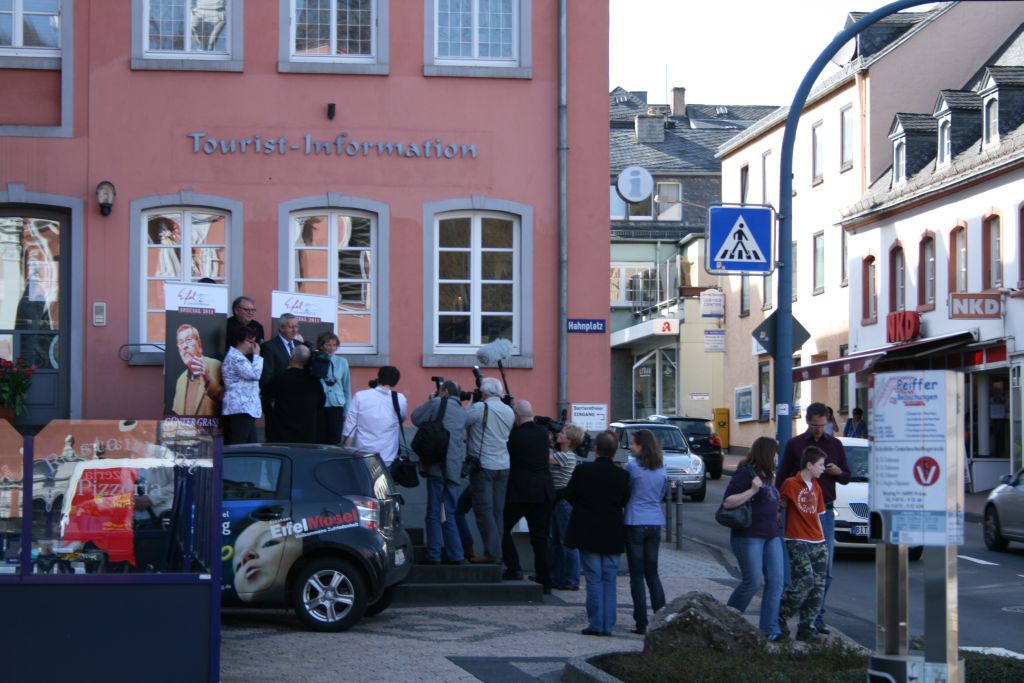 Pressekonferenz zu Günter Grass in Prüm