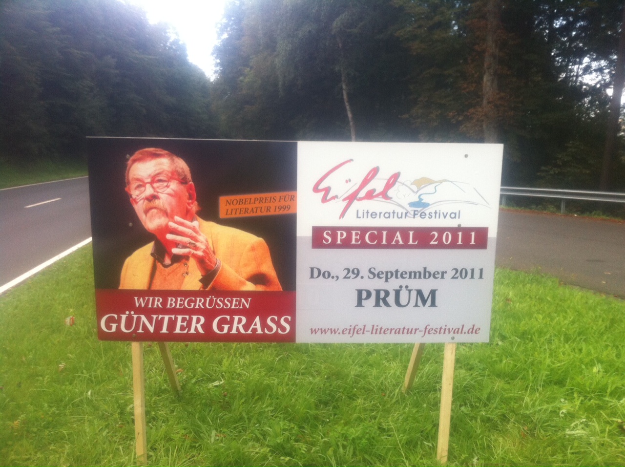 Günter Grass kommt nach Prüm