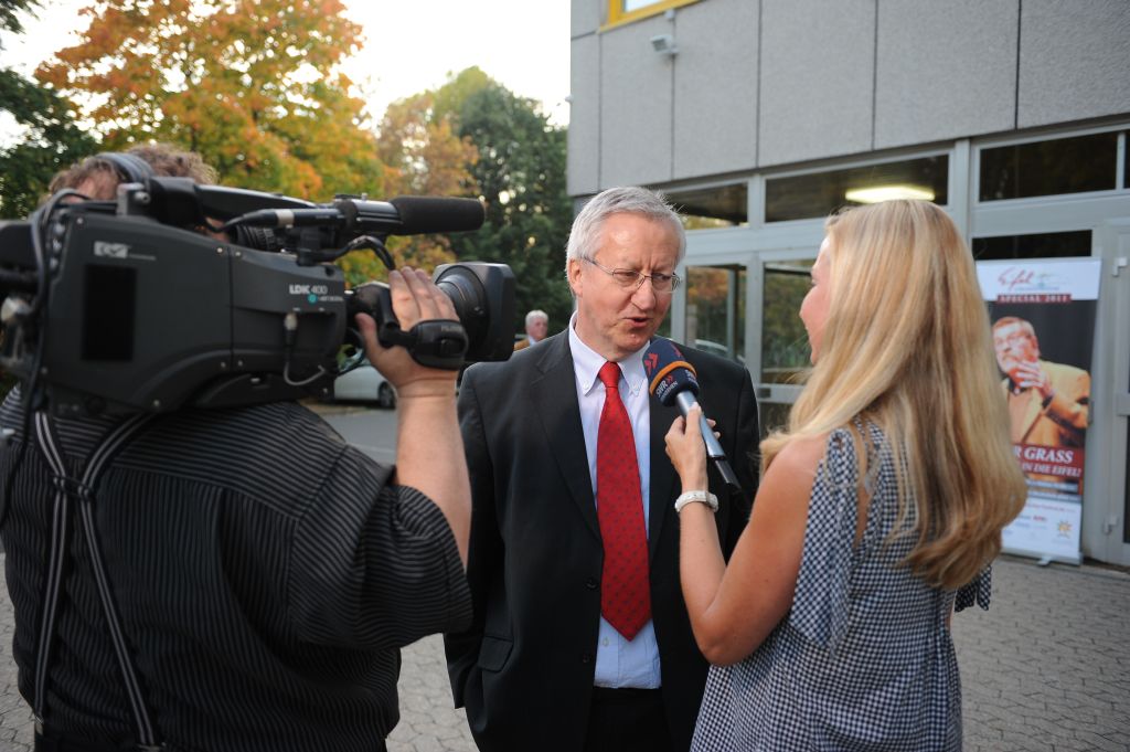 Günter Grass am 29. September in Prüm