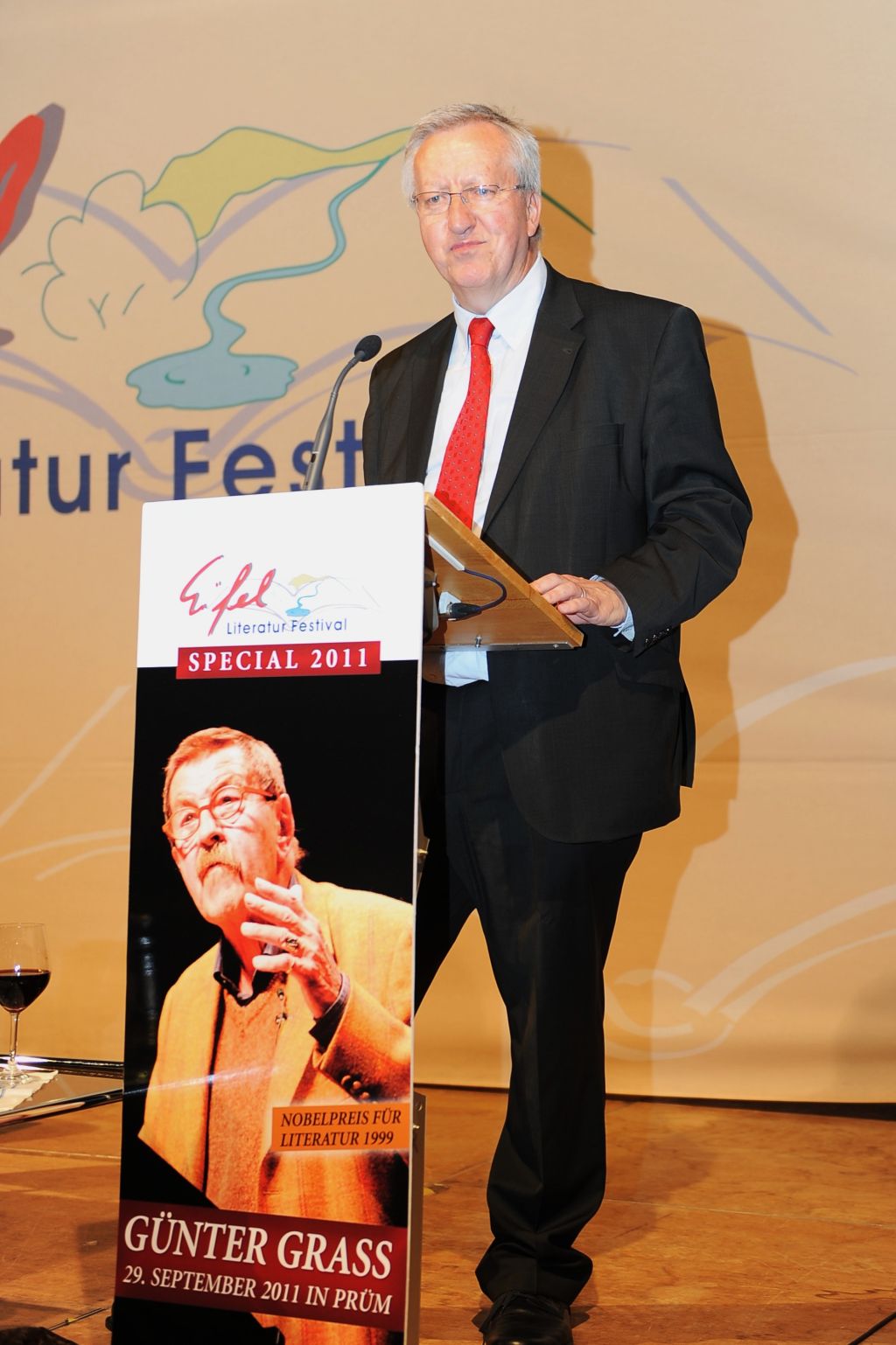 Günter Grass am 29. September in Prüm