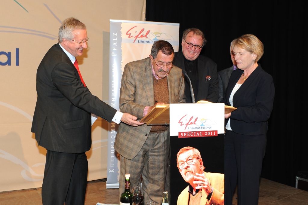Günter Grass am 29. September in Prüm