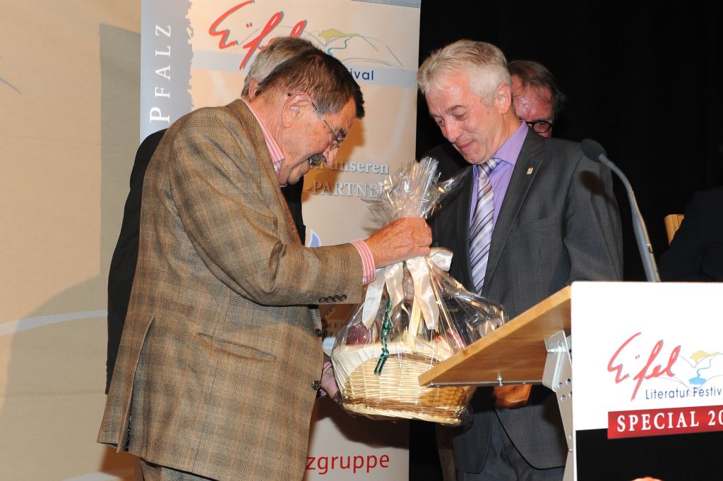 Günter Grass am 29. September in Prüm