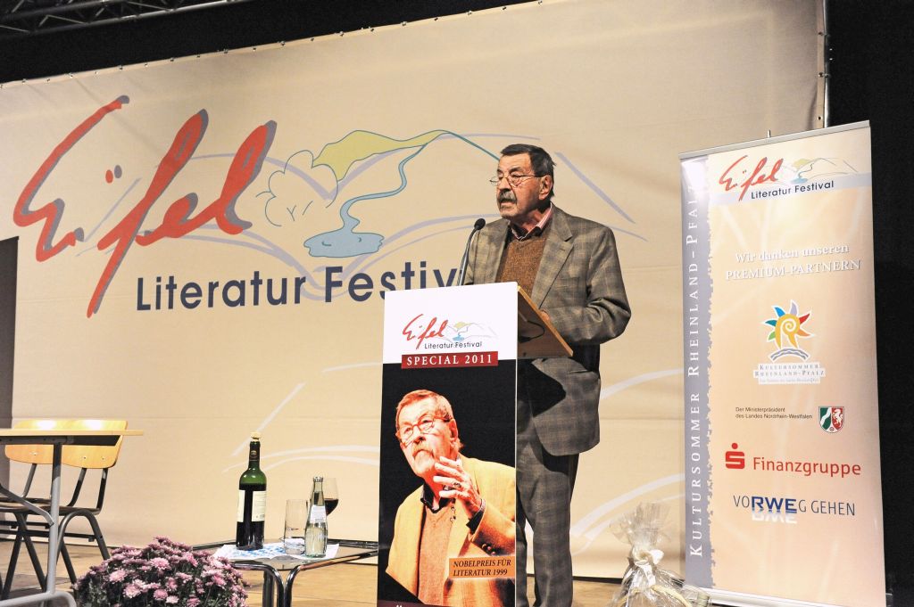 Günter Grass am 29. September in Prüm