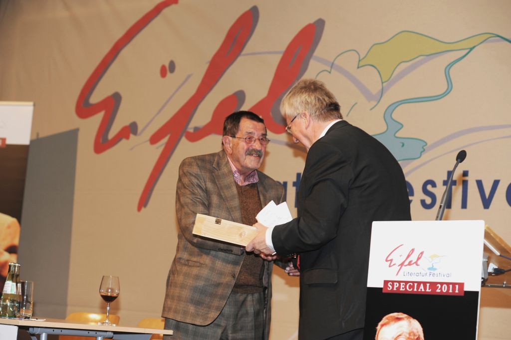 Günter Grass am 29. September in Prüm