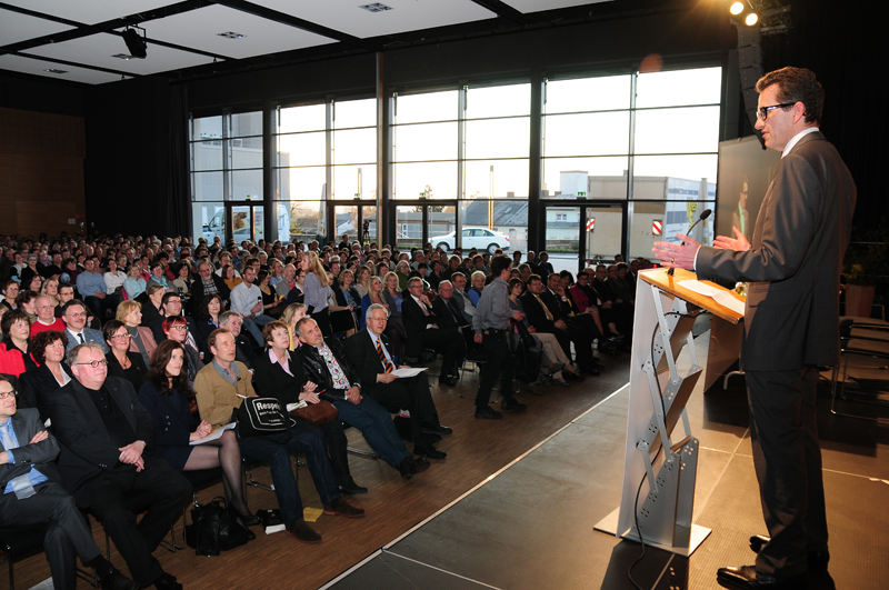 Jussi Adler-Olsen am 20. April 2012 in Bitburg