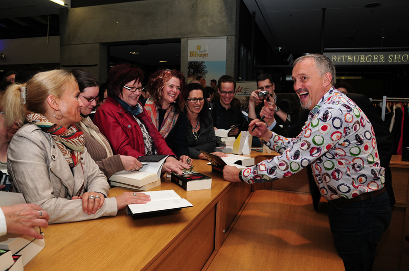 Jussi Adler-Olsen am 20. April 2012 in Bitburg