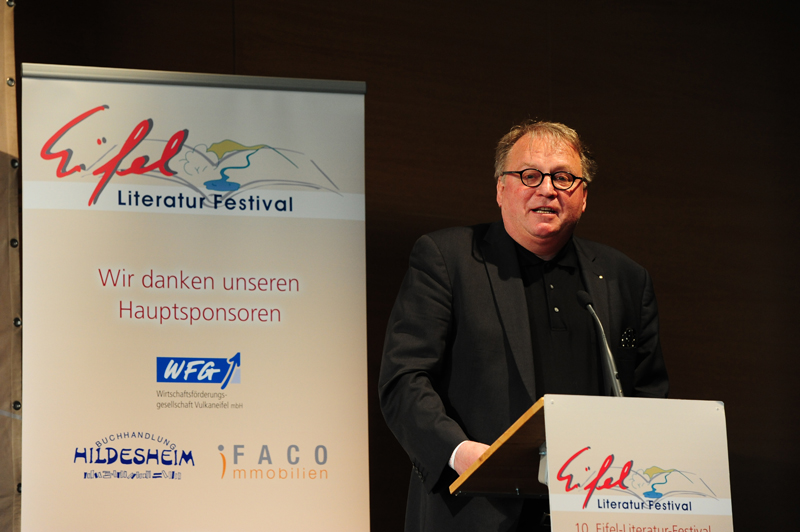 Jussi Adler-Olsen am 20. April 2012 in Bitburg