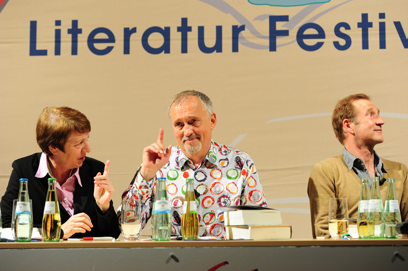 Jussi Adler-Olsen am 20. April 2012 in Bitburg