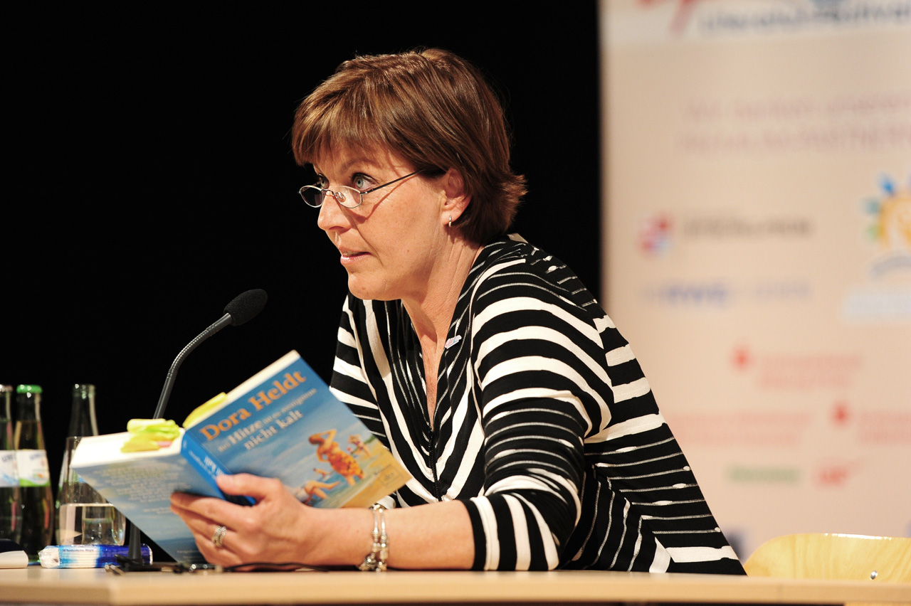 Dora Heldt am 3. Mai 2012 in Prüm