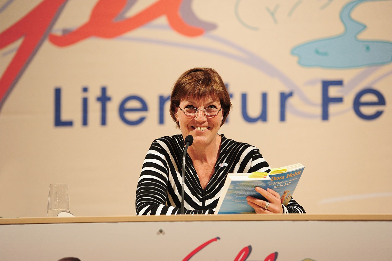 Dora Heldt am 3. Mai 2012 in Prüm