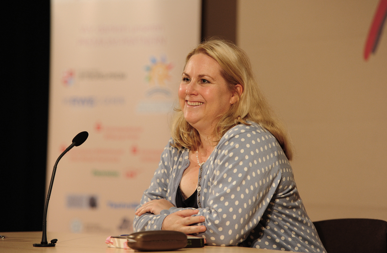 Kerstin Gier am 4. Mai in Gerolstein