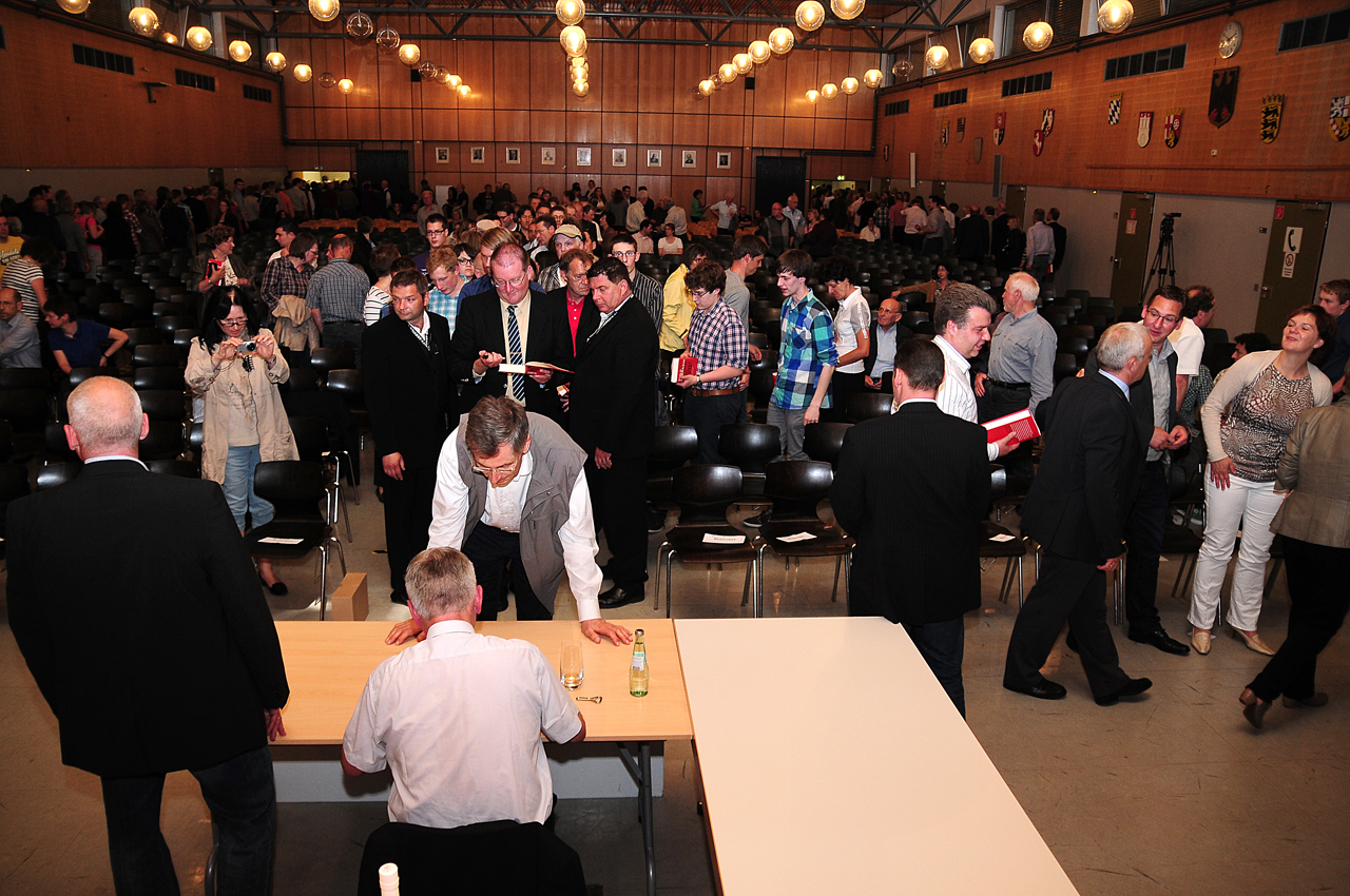 Thilo Sarrazin am 10. Mai in Prüm