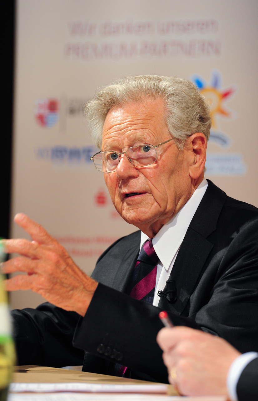 Hans Küng am 31. Mai 2012 in Bitburg