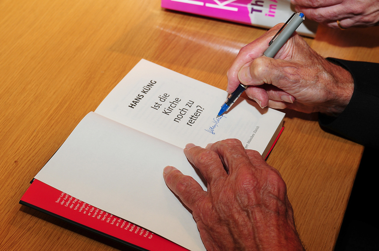 Hans Küng am 31. Mai 2012 in Bitburg