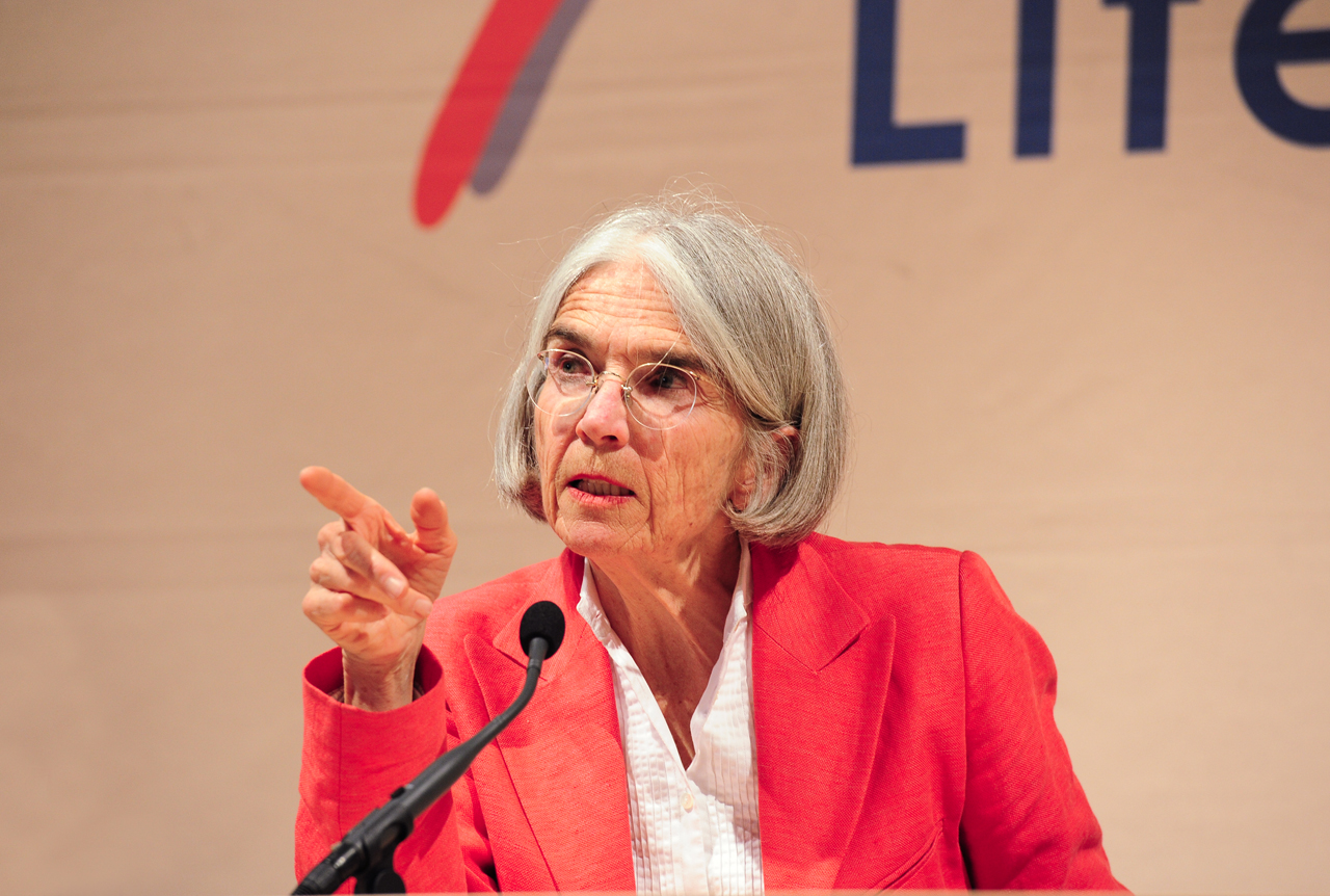 Donna Leon am 6. Juni 2012 in Bitburg