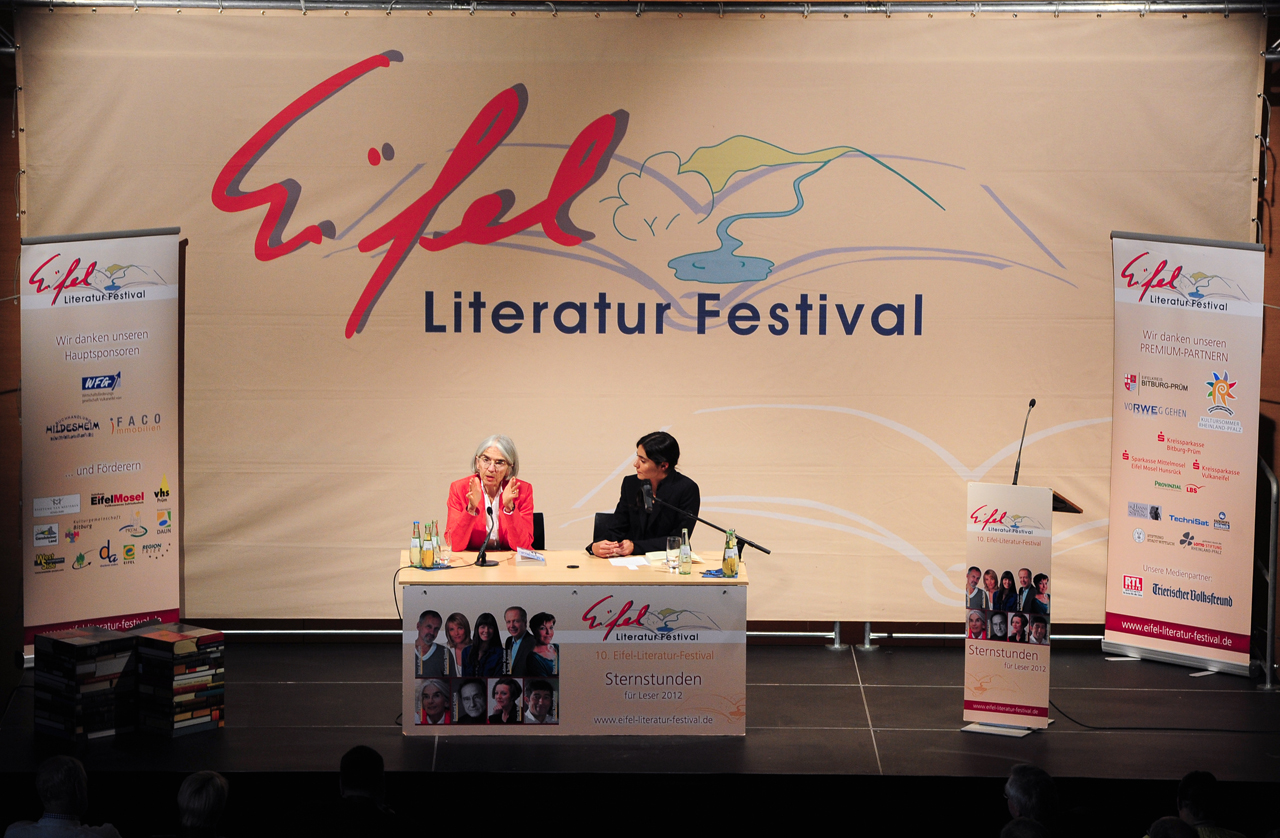 Donna Leon am 6. Juni 2012 in Bitburg