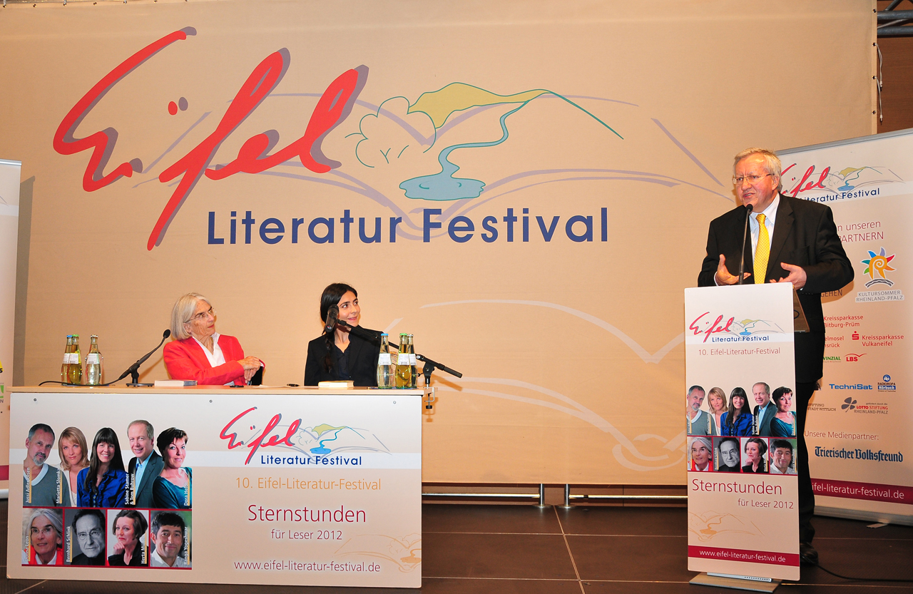 Donna Leon am 6. Juni 2012 in Bitburg