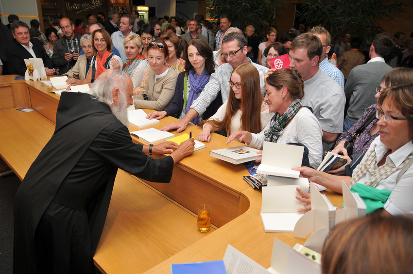 Anselm Grün am 6. September 2012 in Bitburg