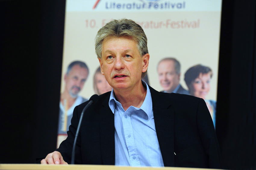 Reinhard Jirgl am 7. September 2012 in Bitburg