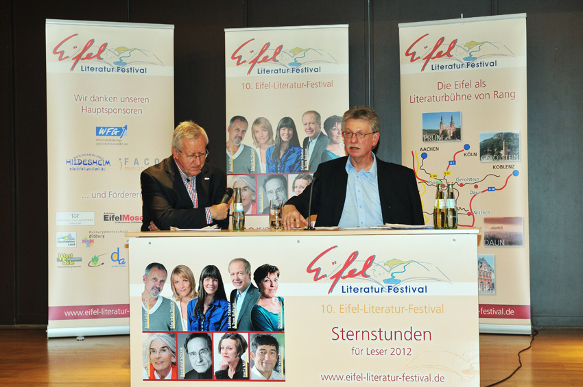 Reinhard Jirgl am 7. September 2012 in Bitburg