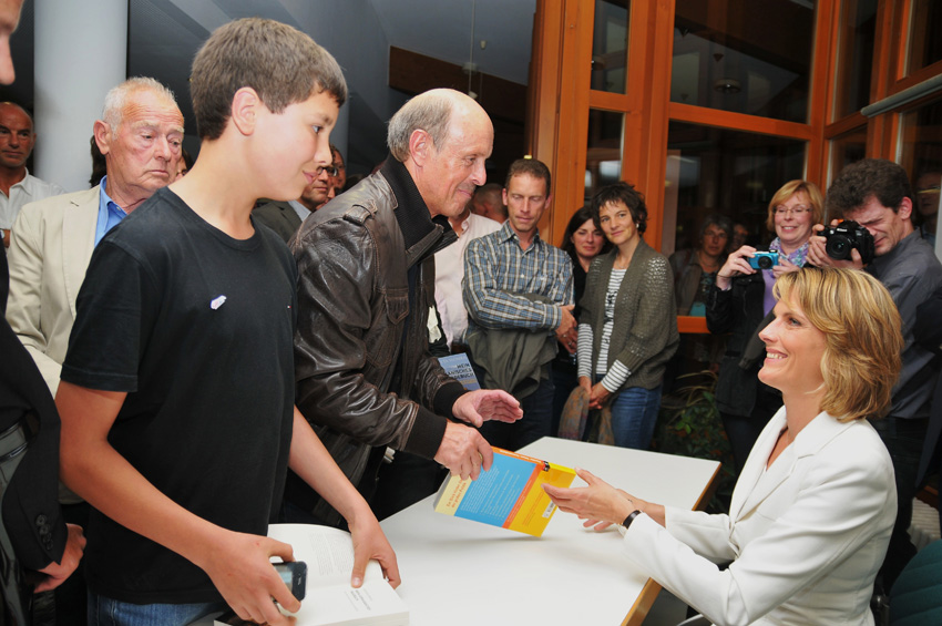 Marietta Slomka am 14. September 2012 in Daun