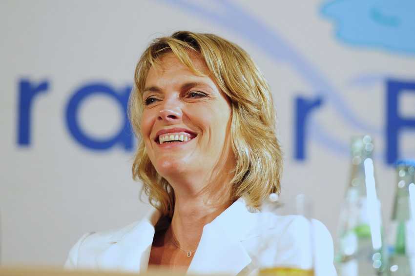 Marietta Slomka am 14. September 2012 in Daun