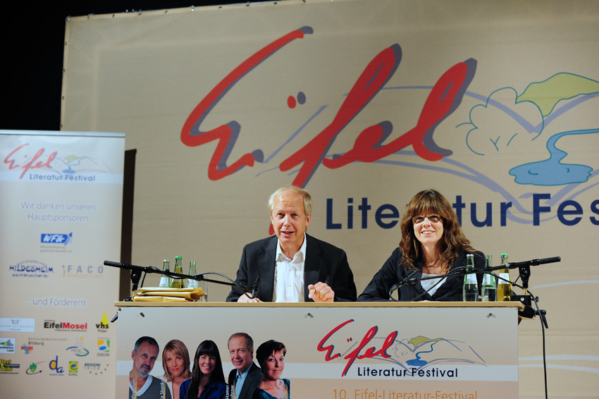 Tom Buhrow und Sabine Stamer am 15. September 2012 in Prüm