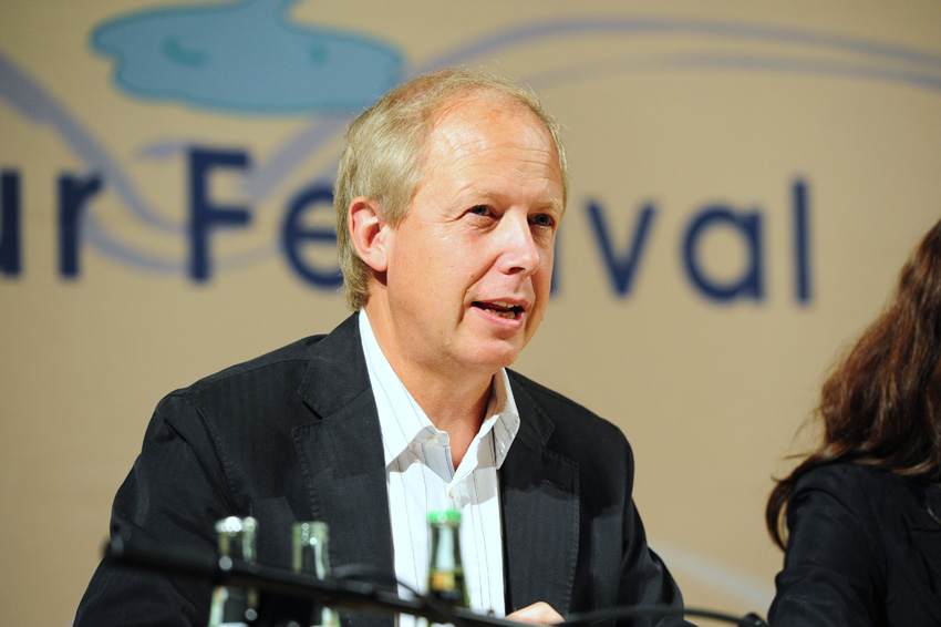 Tom Buhrow und Sabine Stamer am 15. September 2012 in Prüm