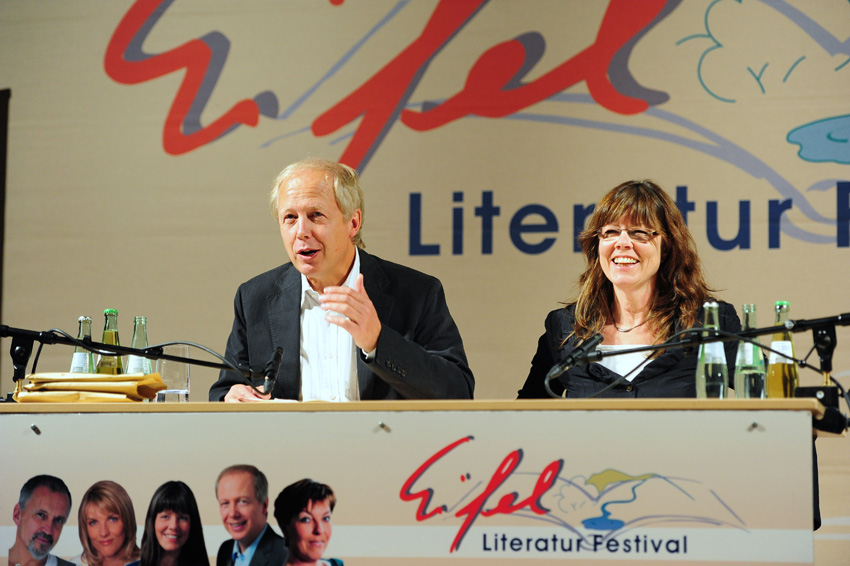 Tom Buhrow und Sabine Stamer am 15. September 2012 in Prüm