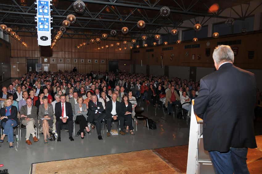 Tom Buhrow und Sabine Stamer am 15. September 2012 in Prüm