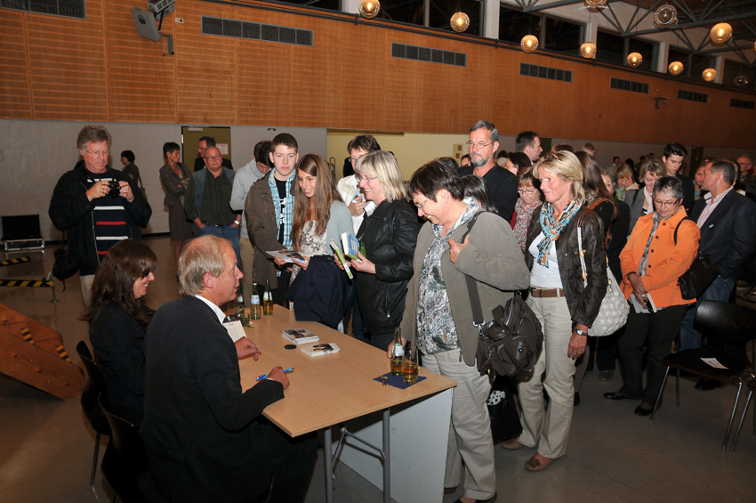 Tom Buhrow und Sabine Stamer am 15. September 2012 in Prüm