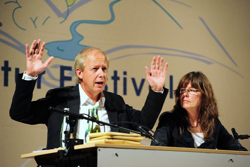 Tom Buhrow und Sabine Stamer am 15. September 2012 in Prüm