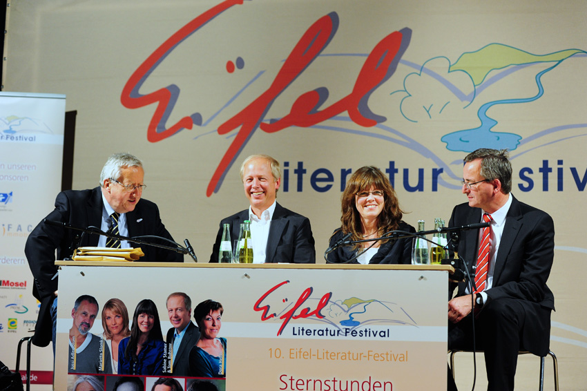 Tom Buhrow und Sabine Stamer am 15. September 2012 in Prüm