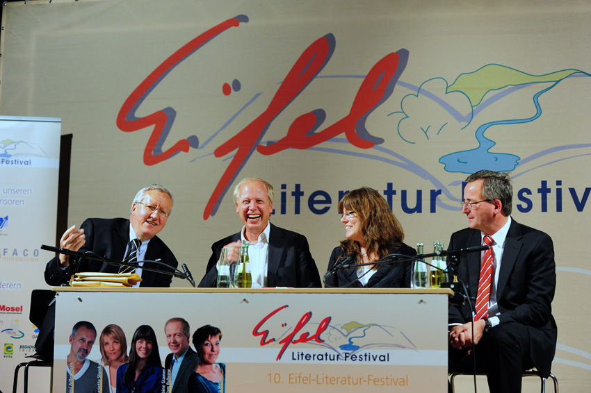 Tom Buhrow und Sabine Stamer am 15. September 2012 in Prüm
